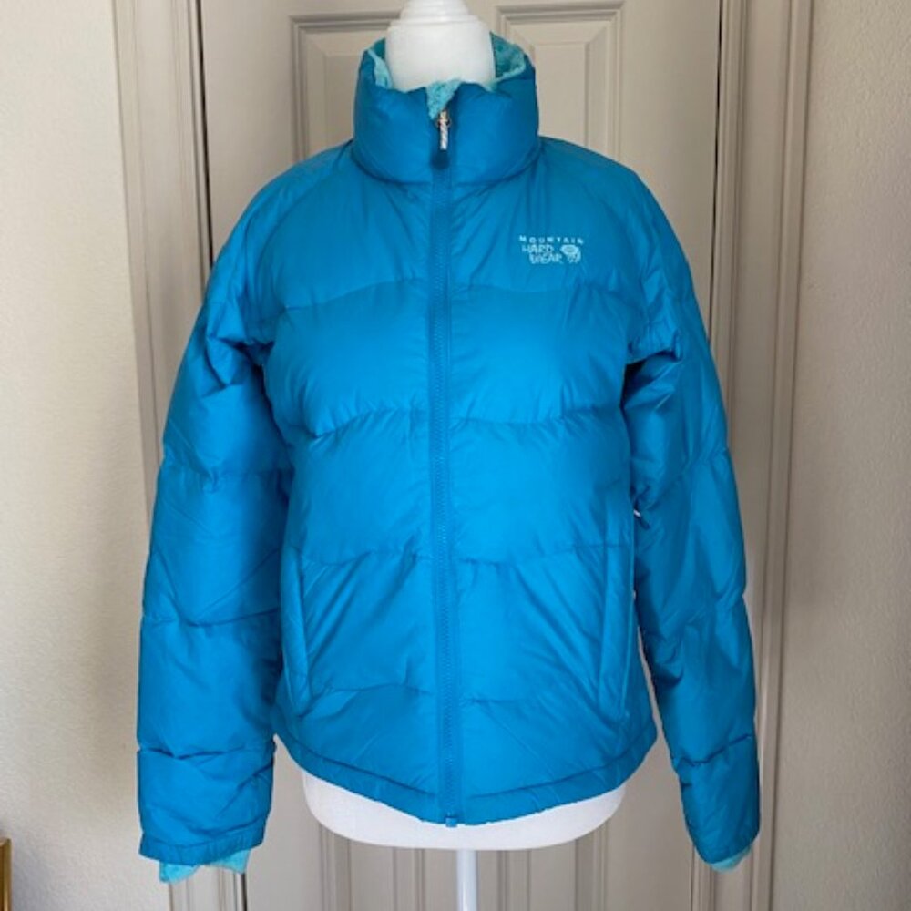 Mountain Hardware Aqua Blue Ski Jacket XS